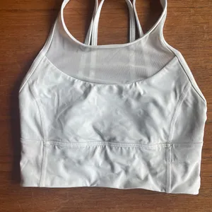 Lululemon Athletica White Sports Bra thumbnail 1