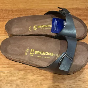 Birkenstock Madrid Dark Gray Sandals Size 37 NWT thumbnail 2