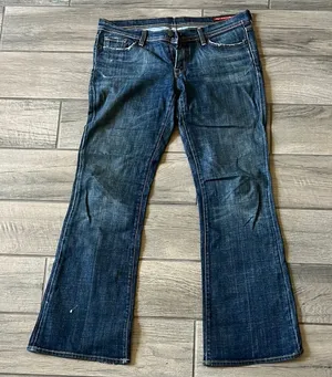 Citizens Of Humanity Blue Flare Wide Leg Jeans thumbnail 1