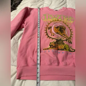 Daydreamer The Doors Crewneck Pink Cozy Sweatshirt - Size L thumbnail 12