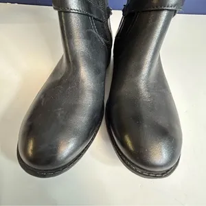 Marc Fisher Alexis Black Leather Riding Boot Size 7‎ thumbnail 6