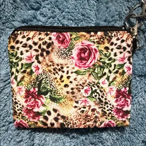 Handmade Floral Leopard Print With Pink Marbled‎ KeyChain Set & Accessories thumbnail 2