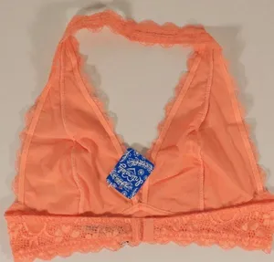 Free People NWT Halter Bralette In Orange thumbnail 3