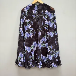 IEENA for MAC DUGGAL Floral Cape Mini Shift Dress 2 thumbnail 6