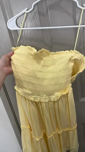 Sky to look dress Yellow Size M thumbnail 3