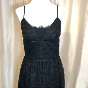 Trina Turk Cocktail Dress Little Black Dress Size 4 thumbnail 2
