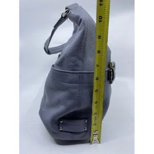 tignanello bag light purple leather tote thumbnail 4