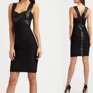 HERVE LEGER Dress thumbnail 5