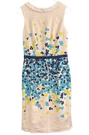 Boden Floral Sleeveless Dress Size 6 thumbnail 1