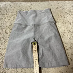 Beyond Yoga Spacedye High Waisted Biker Shorts‎ Heather brown SD5054 Womens XS thumbnail 4