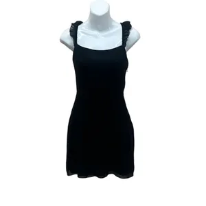 Aritzia Wilfred Black Fete Dress size 4 thumbnail 6