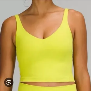 Yellow Align Lululemon Tank thumbnail 1