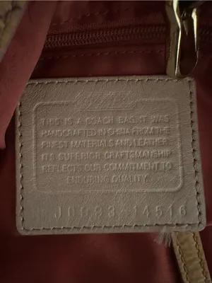 COACH Peyton Inlaid Mosaic Appliqué Tote in Multi Melon Limited Edition RARE Y2K thumbnail 9