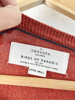 Birds of Paradis by Trovata Cashmere Blend Colorblock Striped Sweater thumbnail 3