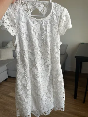 Lulus White  White Lace Dress thumbnail 2