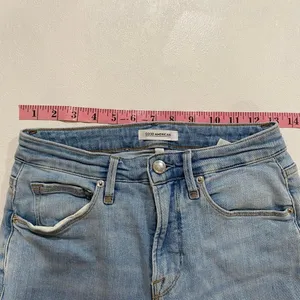 Good American Light Wash Denim Bermuda Shorts Size 2/26 thumbnail 4