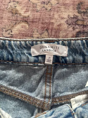Dynamite Candice Jeans High Rise with Flare Bottoms thumbnail 4