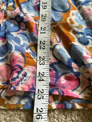 Banjanan Tuckernuck Ella Flora Floral Button-boho Front summer Blouse Shirt xs thumbnail 13