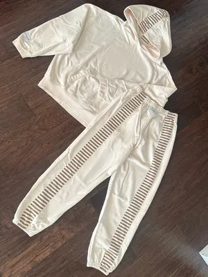 Cream Jogger Set thumbnail 6