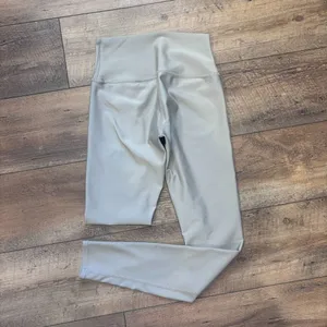 Alo Yoga High Waist Airlift Leggings Light Brown Sz S 28" Inseam Activewear Yoga thumbnail 4