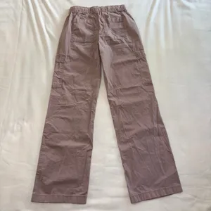 Hollister Adjustable Rise Baggy Cargo Pants Mauve Purple XS L Wide Leg Utility thumbnail 9