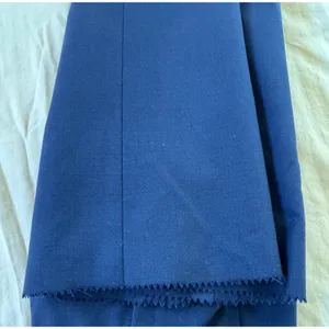 Vintage ‘90s Navy Blue Wool Blend Midi Skirt thumbnail 5