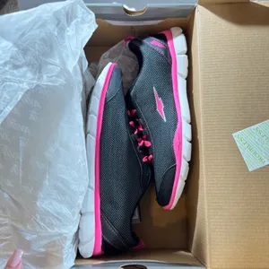 828 | NIB Avia Diversion‎ Black Pink Mesh Athletic Running Sneakers Womens 9 thumbnail 9