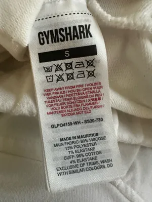 Gymshark Ivory Cream Cropped Quarter Zip Sweatshirt Pullover Athleisure Travel thumbnail 6