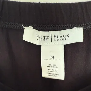White House Black Market Women’s Medium Black Stretchy Skirt thumbnail 2