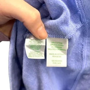 Lilly Pulitzer Skipper Popover‎ Periwinkle Heather Size Small thumbnail 9