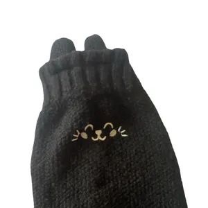 Fun kitty Leg Warmers Black thumbnail 2