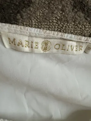 Marie Oliver Emilia White & Beige Floral Fit-and-Flare Dress Size Medium thumbnail 15