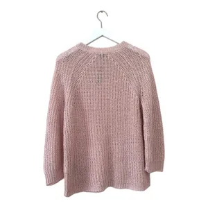 NWT J.Crew Linen Open Knit Sweater Blush Pink Crewneck Size Small thumbnail 5