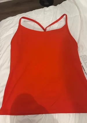 lululemon flow y tank B/C cup thumbnail 1