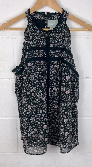 Anthropologie Maeve Ashely lace sleeveless top thumbnail 1