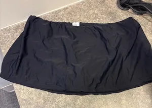 Black Swim Skirt for Women - Flattering Coverage thumbnail 1