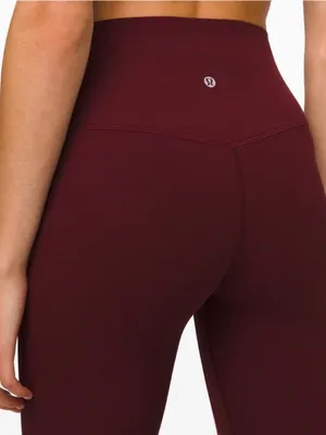 Lululemon’s Align HR Pant 28” Leggings in Garnet Size‎ 4 NWT thumbnail 4