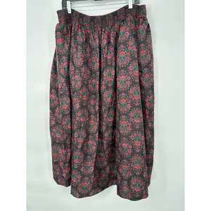 On 34th XXL Women's Taffeta Midi Skirt Macy's Floral‎ Formal Party Cottagecore thumbnail 5