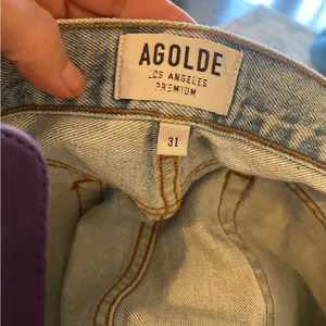 Agolde Cutoff Bitter Button Fly‎ Jean Shorts Sz 31 thumbnail 8
