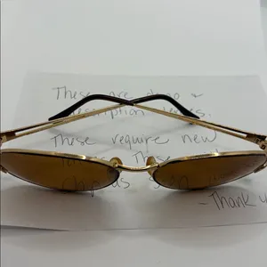 Vintage Sergio Tacchini Sunglasses Gold Brown S.T. 1047-S T802 130 90s Designer thumbnail 12