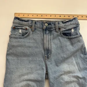 Abercrombie Fitch High Rise 90s Relaxed Jeans 28 / 6R thumbnail 5