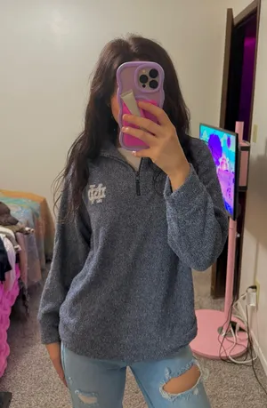 Notre Dame Quarter Zip Woolly Threads thumbnail 1