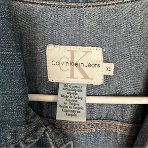 Vintage Women’s Blue Jean Calvin Klein Jacket thumbnail 2