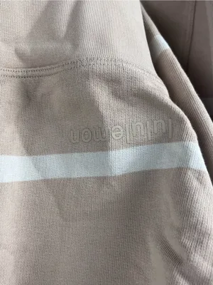 LULULEMON Perfectly Oversized Boundless Striped Cropped Top Size 4 Athleisure thumbnail 5