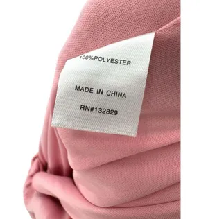 New Superdown Missie Wrap Front Mini Dress Medium Pink Metallic Party Barbiecore thumbnail 9