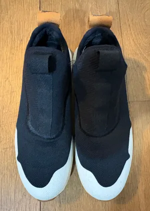 York Athletics Black and White Sneakers thumbnail 1