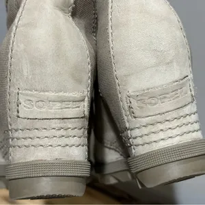 Sorel Canvas & Leather PDX Wedge Lace‎ Up Bootie Size 6.5 A58 thumbnail 14
