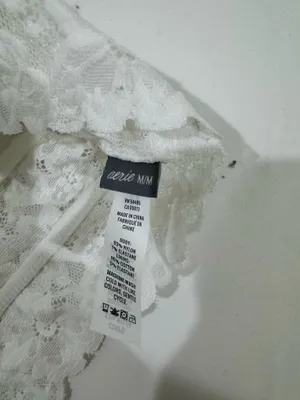 Aerie Lace Bralette Halter White thumbnail 4