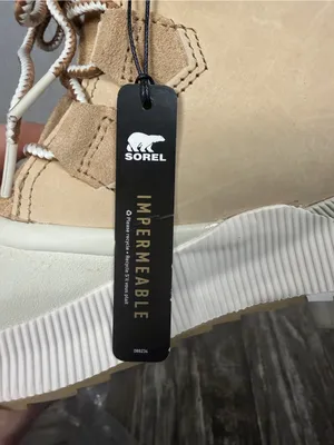 Sorel Women's Tan and White Waterproof Platform Ankle Boot Size 10.5 thumbnail 16