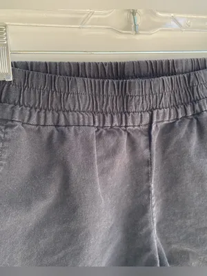 Prana black organic cotton embroidered mid rise shorts boho outdoorsy M thumbnail 3